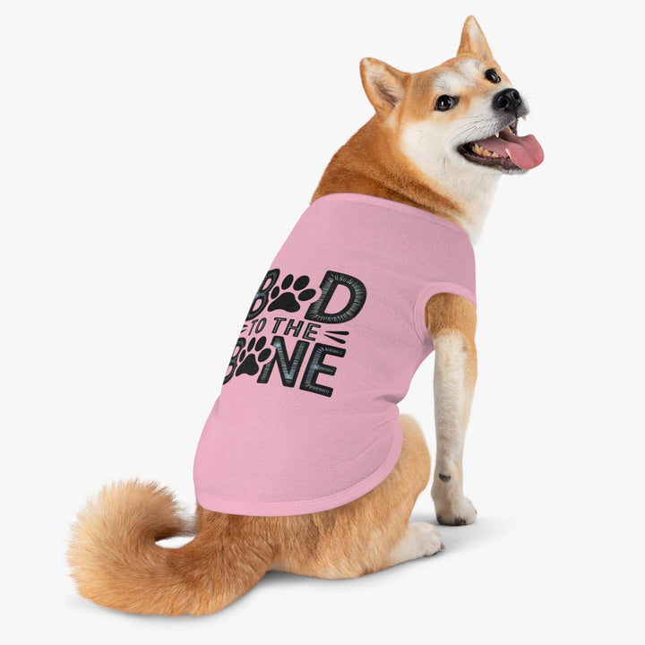 Bad to the Bone Dog Shirt - Bold Pet Tee - Gutsy Garb