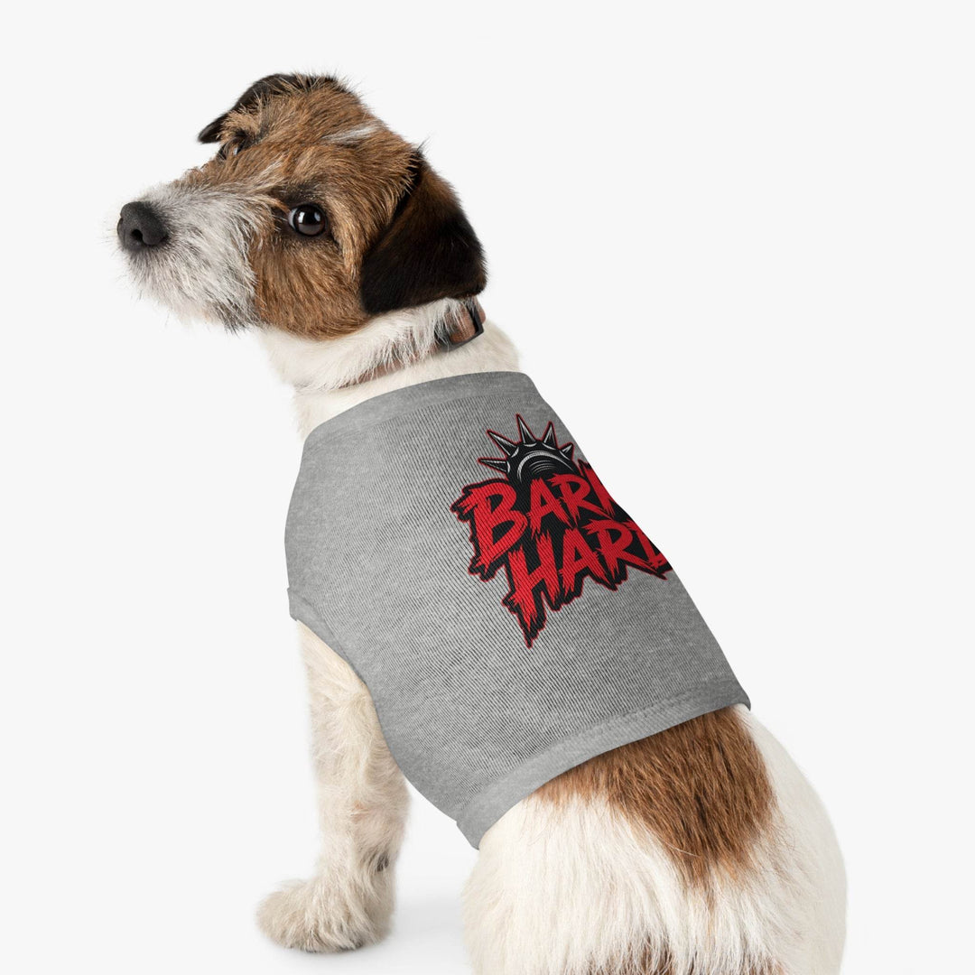 Bark Hard Dog Apparel - Edgy Pet Shirt - Gutsy Garb