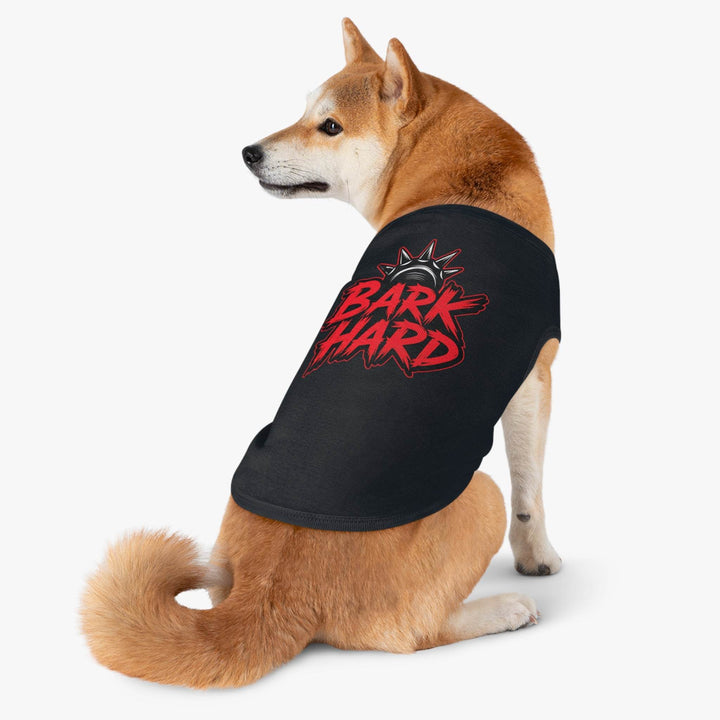 Bark Hard Dog Apparel - Edgy Pet Shirt - Gutsy Garb