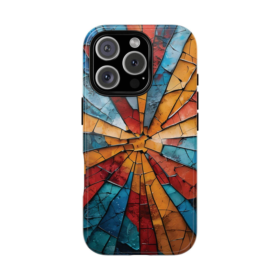 Artistic Tough Phone Case with Bold Design - Gutsy Garb