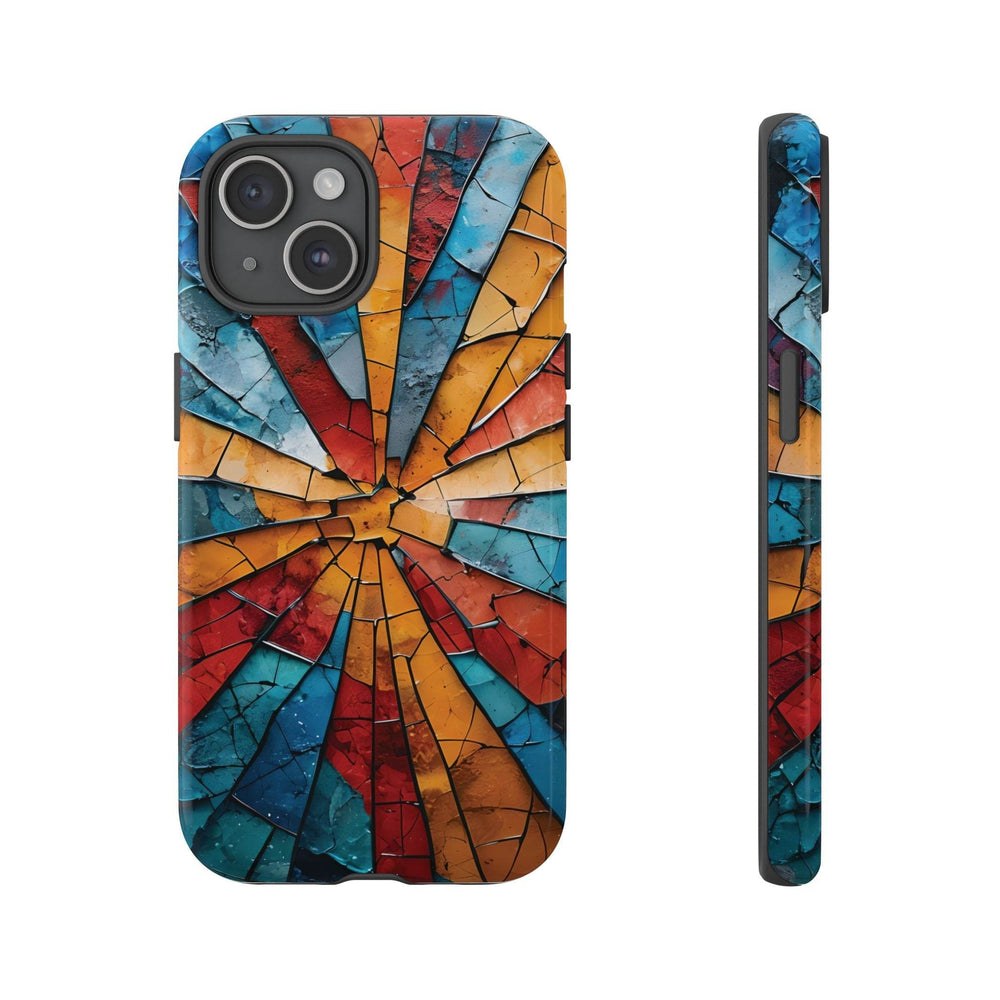 Artistic Tough Phone Case with Bold Design - Gutsy Garb