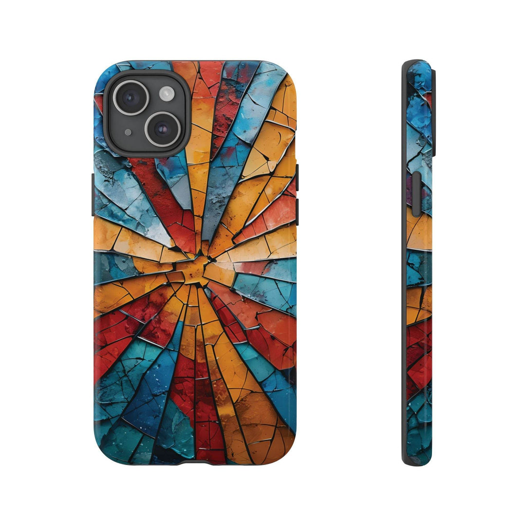 Artistic Tough Phone Case with Bold Design - Gutsy Garb