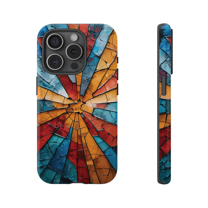 Artistic Tough Phone Case with Bold Design - Gutsy Garb