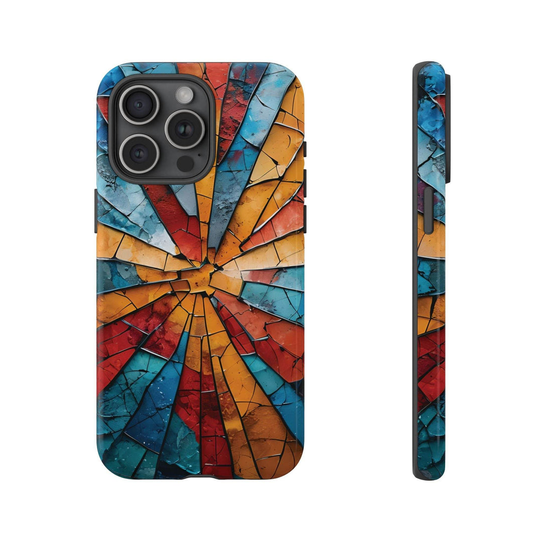 Artistic Tough Phone Case with Bold Design - Gutsy Garb