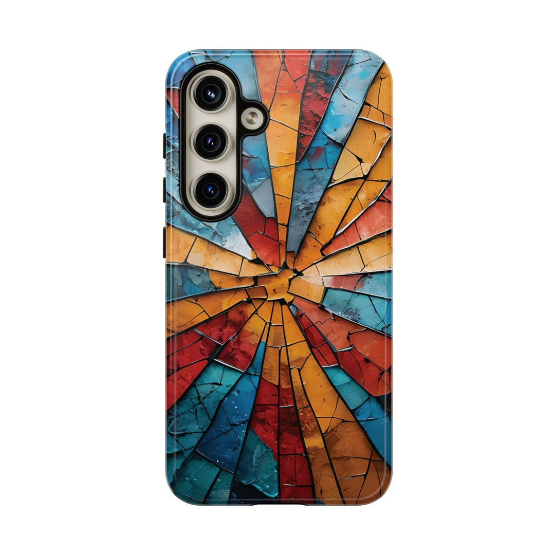 Artistic Tough Phone Case with Bold Design - Gutsy Garb