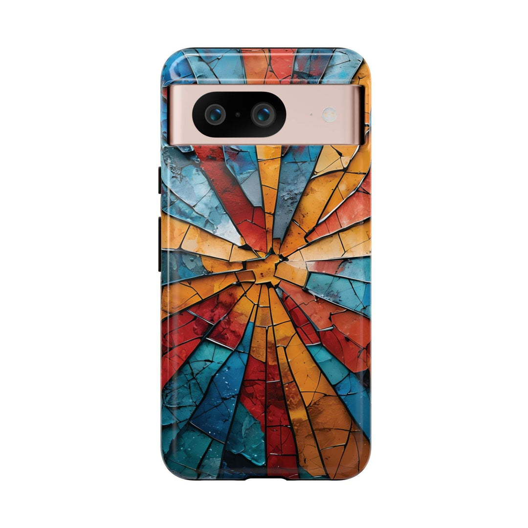 Artistic Tough Phone Case with Bold Design - Gutsy Garb