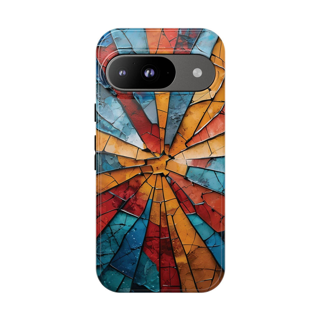 Artistic Tough Phone Case with Bold Design - Gutsy Garb