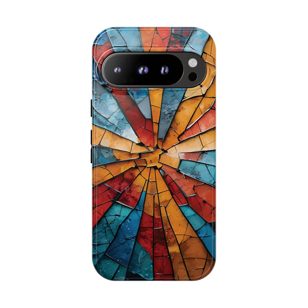 Artistic Tough Phone Case with Bold Design - Gutsy Garb
