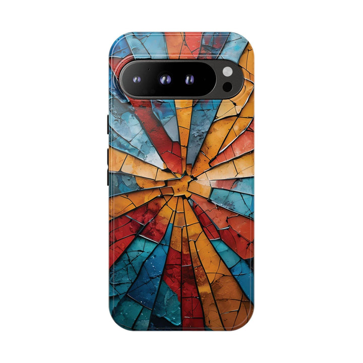 Artistic Tough Phone Case with Bold Design - Gutsy Garb