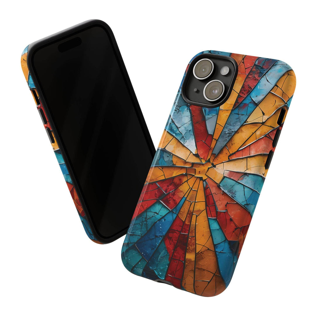 Artistic Tough Phone Case with Bold Design - Gutsy Garb