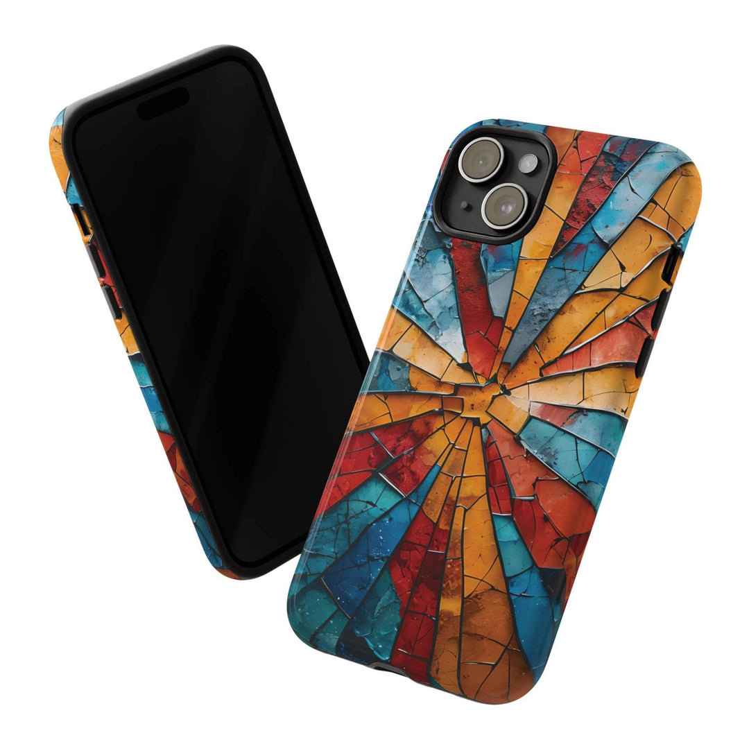 Artistic Tough Phone Case with Bold Design - Gutsy Garb