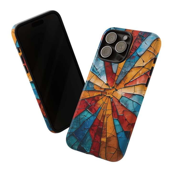 Artistic Tough Phone Case with Bold Design - Gutsy Garb
