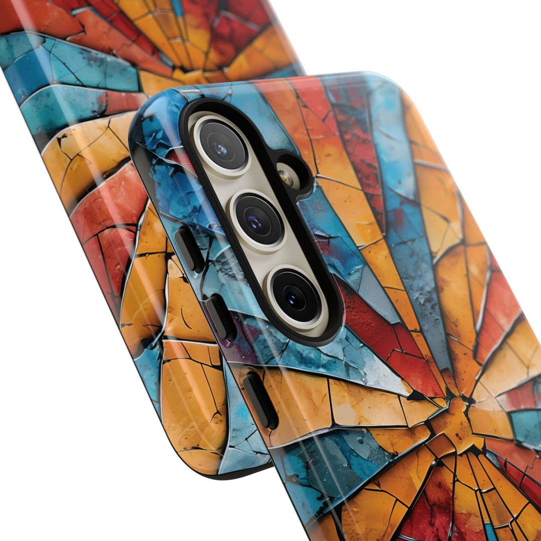 Artistic Tough Phone Case with Bold Design - Gutsy Garb