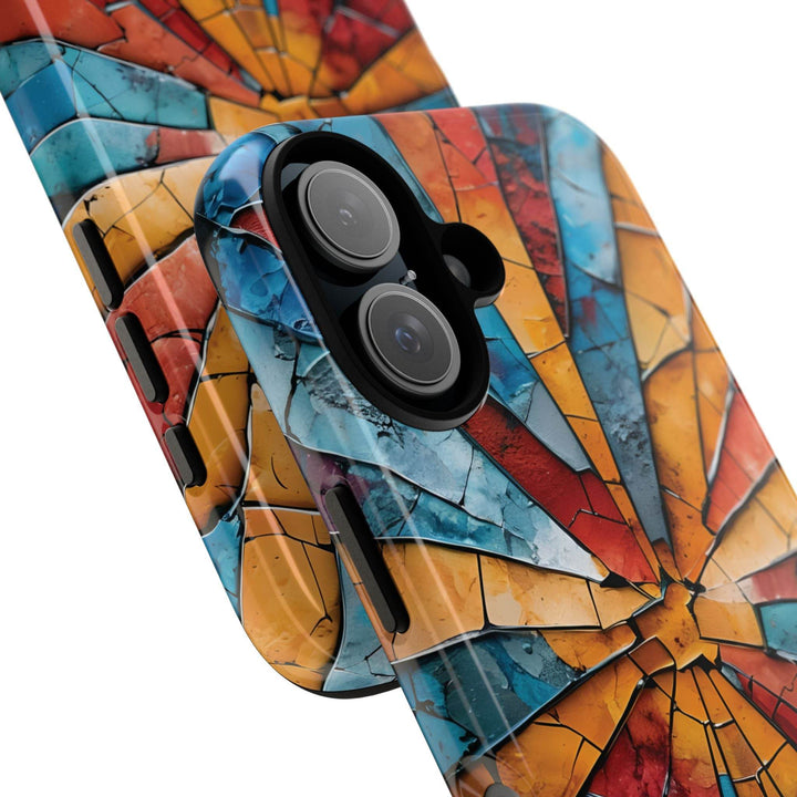 Artistic Tough Phone Case with Bold Design - Gutsy Garb