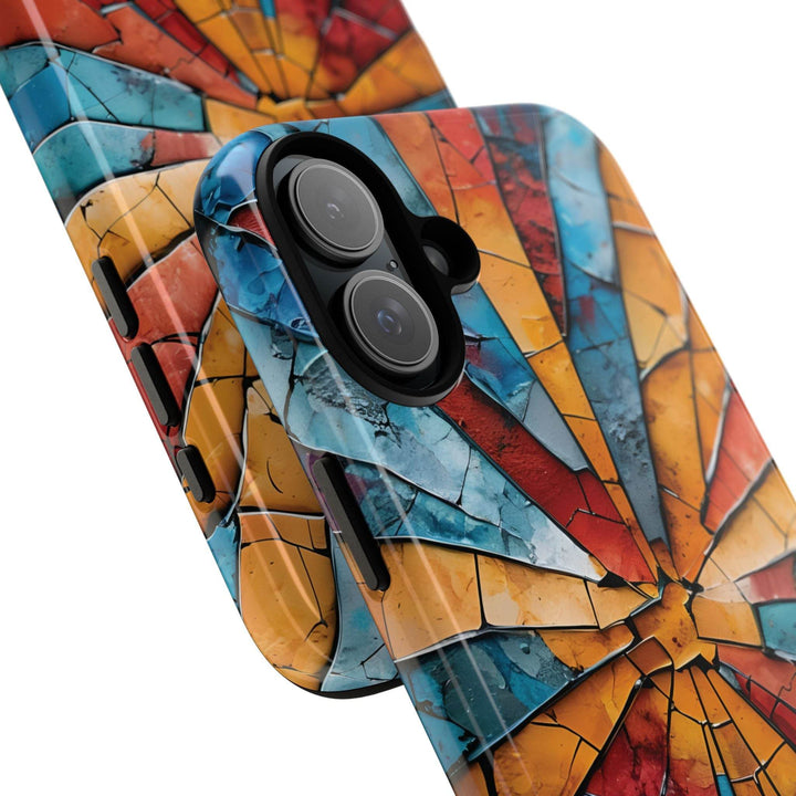 Artistic Tough Phone Case with Bold Design - Gutsy Garb