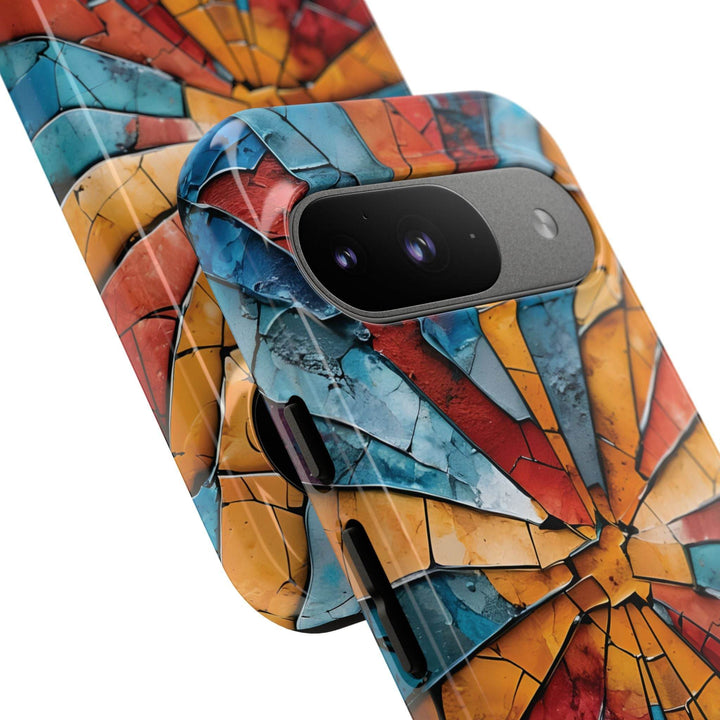 Artistic Tough Phone Case with Bold Design - Gutsy Garb