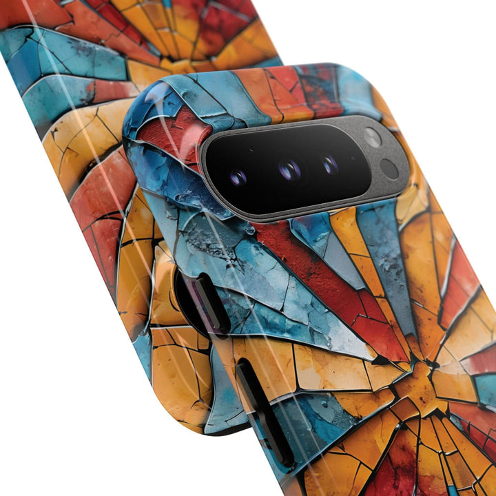 Artistic Tough Phone Case with Bold Design - Gutsy Garb