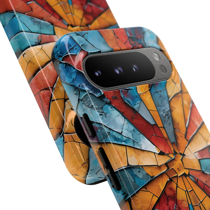 Artistic Tough Phone Case with Bold Design - Gutsy Garb