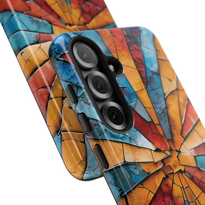 Artistic Tough Phone Case with Bold Design - Gutsy Garb