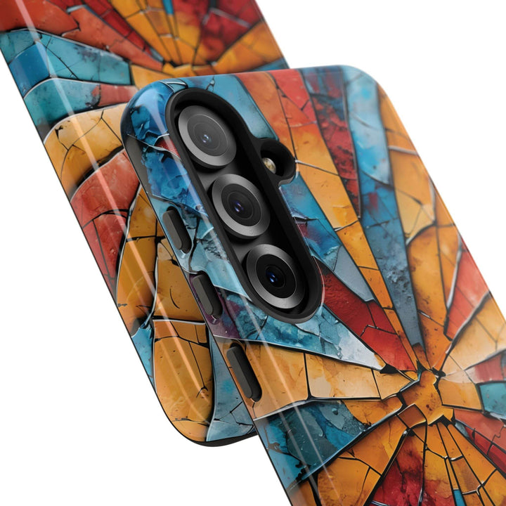 Artistic Tough Phone Case with Bold Design - Gutsy Garb