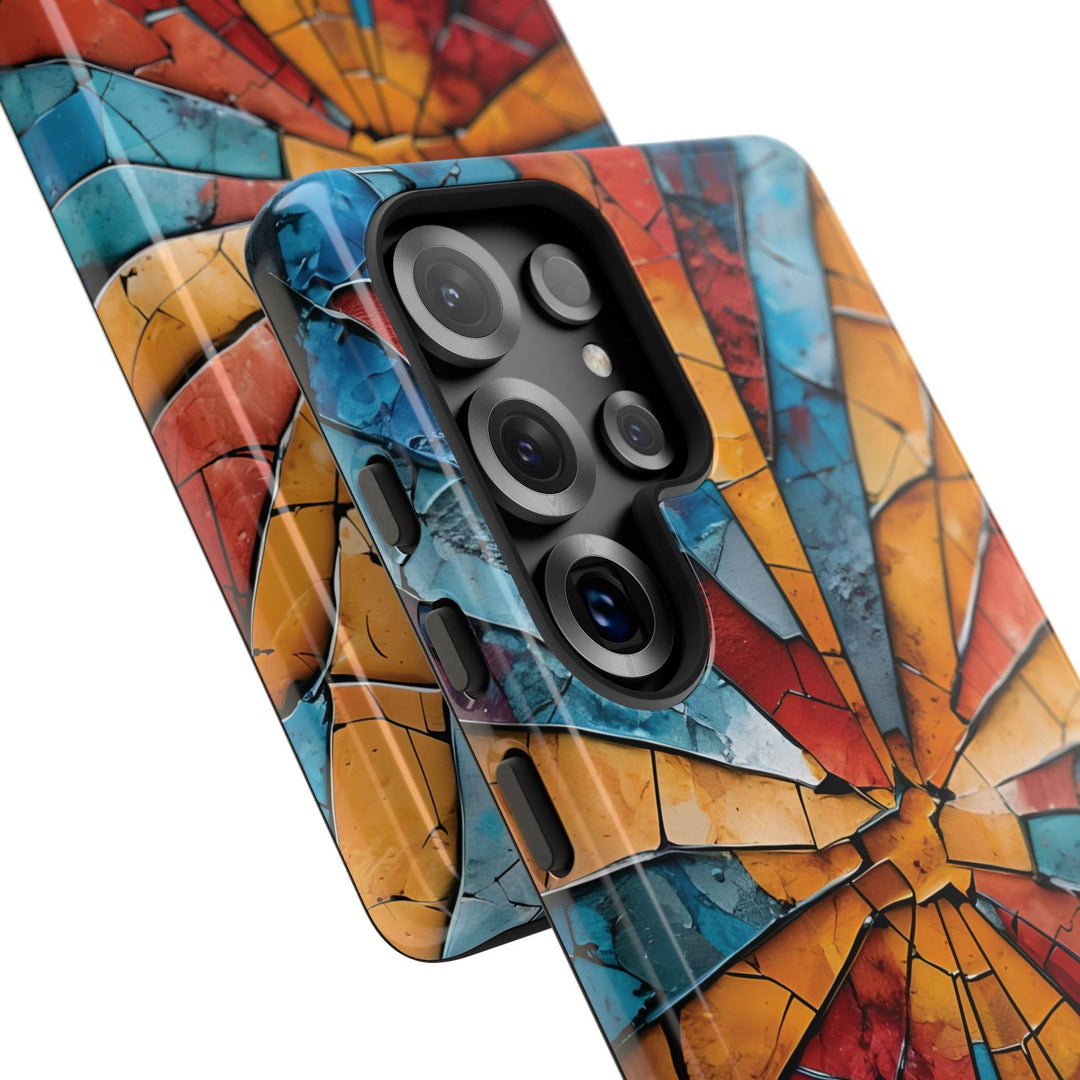 Artistic Tough Phone Case with Bold Design - Gutsy Garb