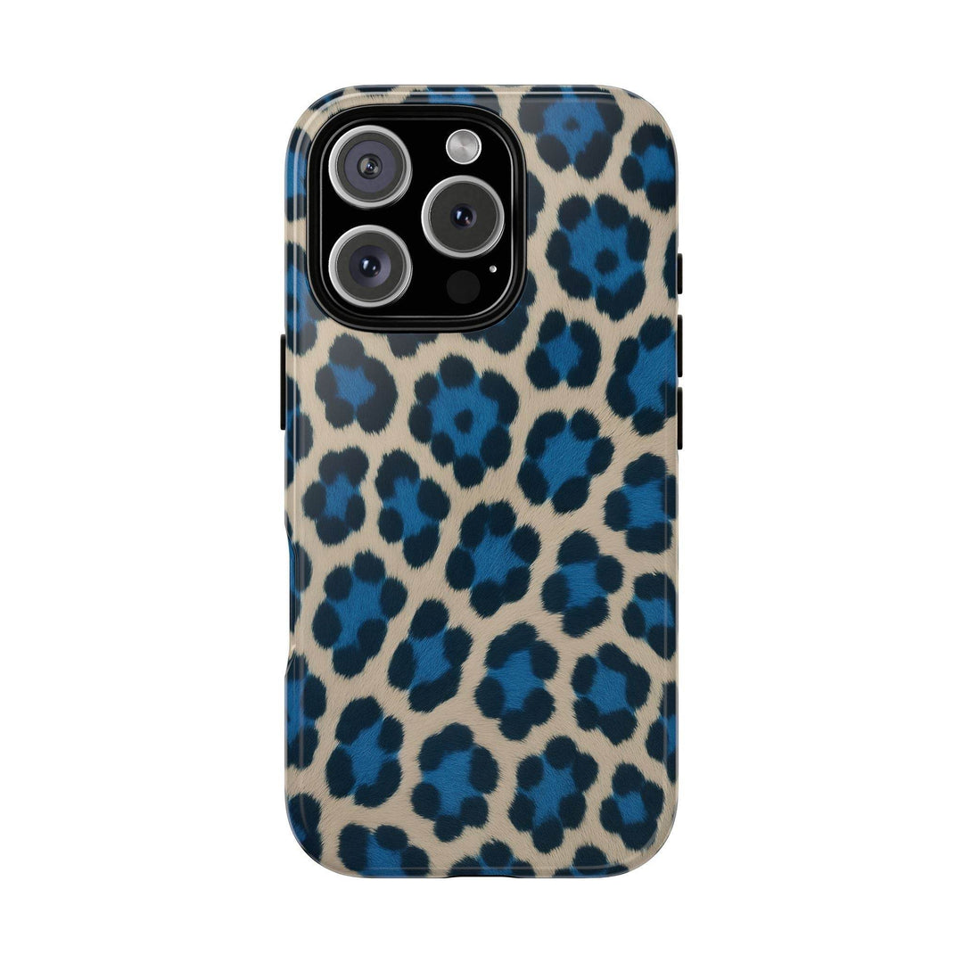 Blue Leopard Phone Case for Bold Style - Gutsy Garb