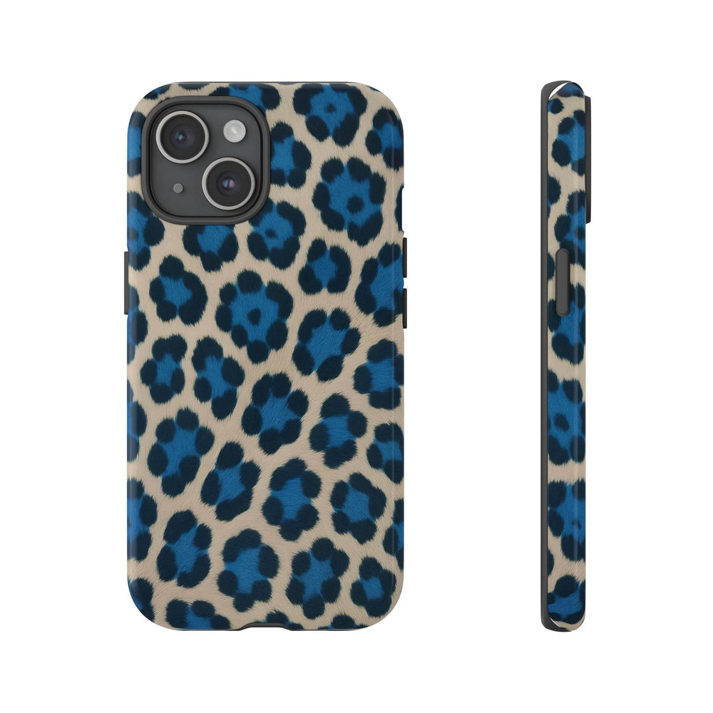 Blue Leopard Phone Case for Bold Style - Gutsy Garb