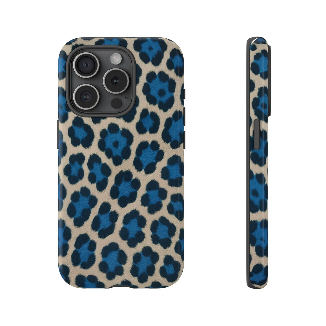 Blue Leopard Phone Case for Bold Style - Gutsy Garb