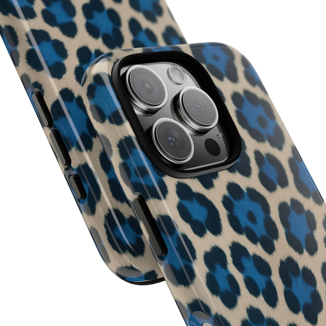 Blue Leopard Phone Case for Bold Style - Gutsy Garb