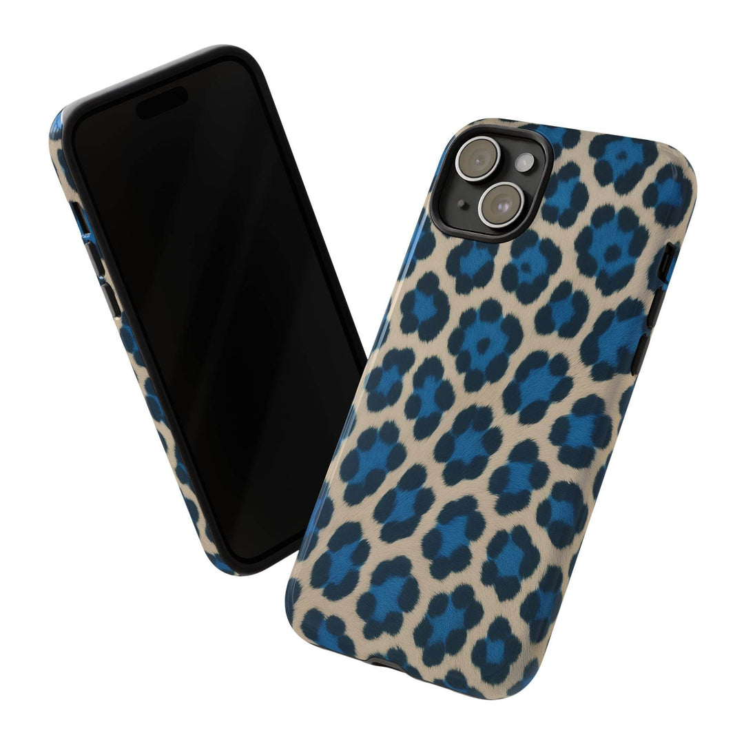 Blue Leopard Phone Case for Bold Style - Gutsy Garb