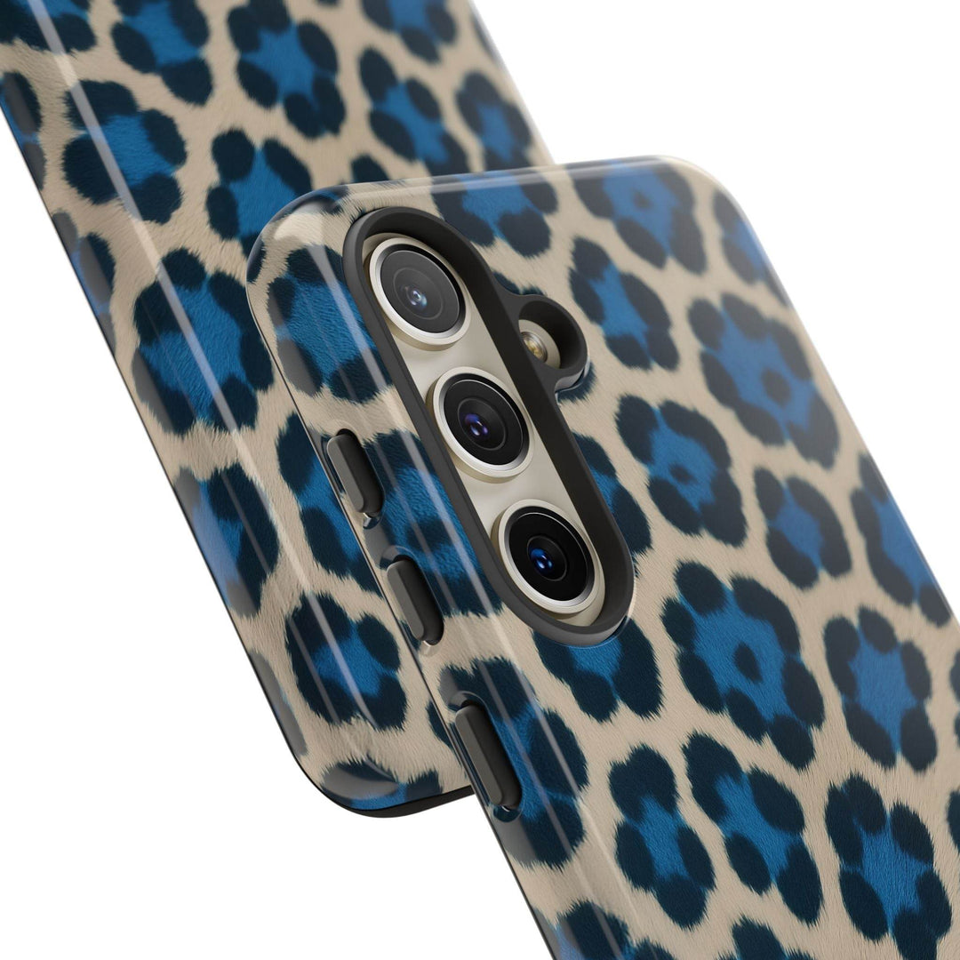Blue Leopard Phone Case for Bold Style - Gutsy Garb
