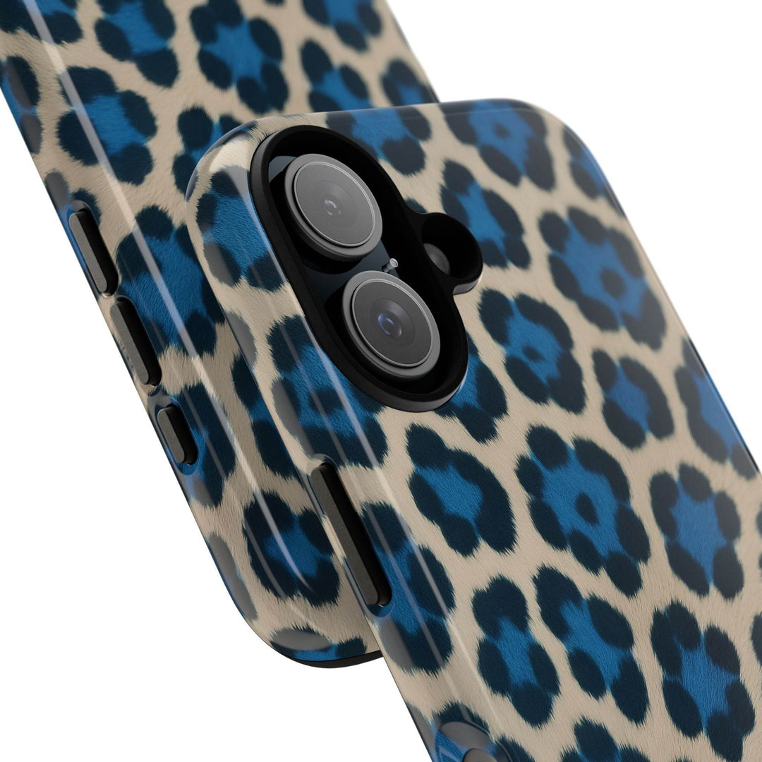 Blue Leopard Phone Case for Bold Style - Gutsy Garb