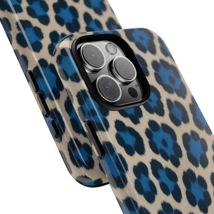 Blue Leopard Phone Case for Bold Style - Gutsy Garb