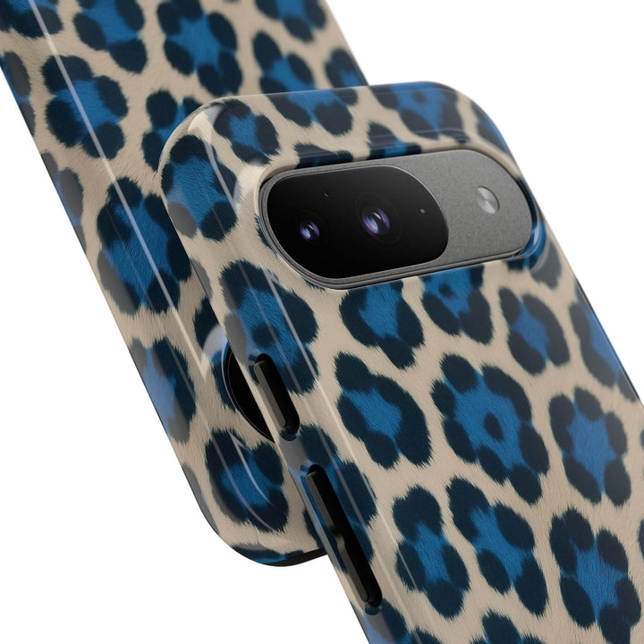 Blue Leopard Phone Case for Bold Style - Gutsy Garb