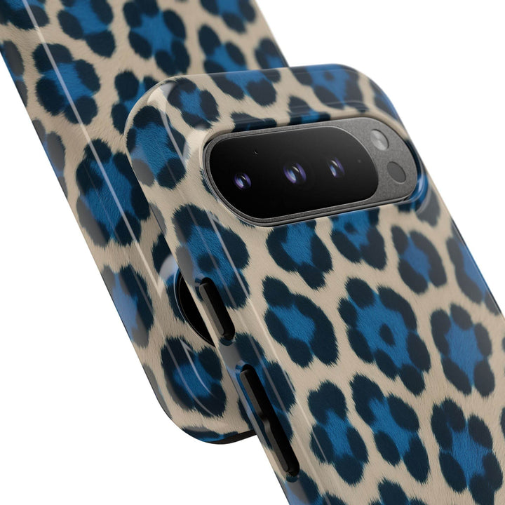 Blue Leopard Phone Case for Bold Style - Gutsy Garb