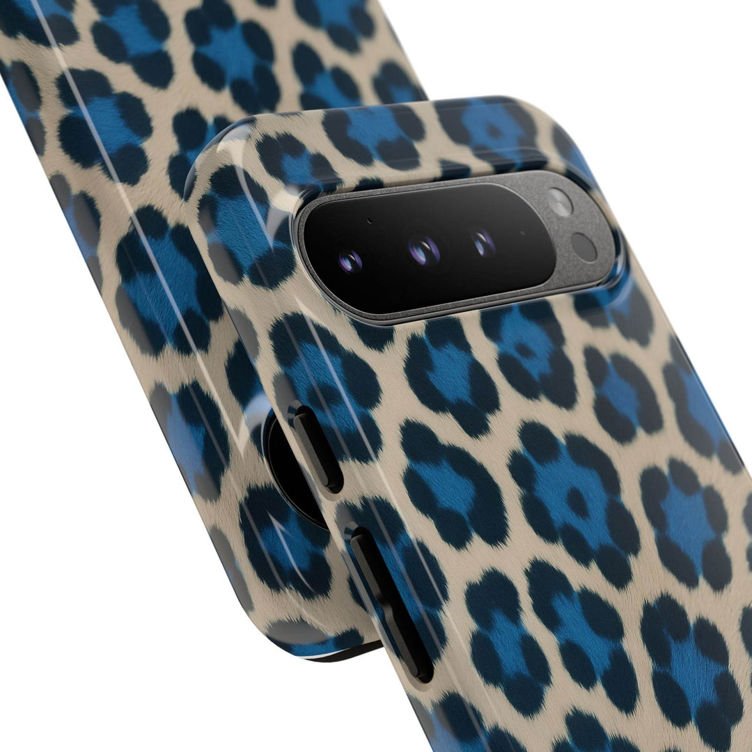 Blue Leopard Phone Case for Bold Style - Gutsy Garb