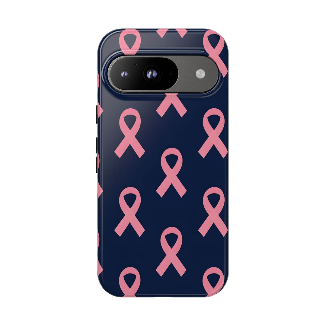 Breast Cancer Awareness Phone Case - Pink Ribbon Design - Gutsy Garb