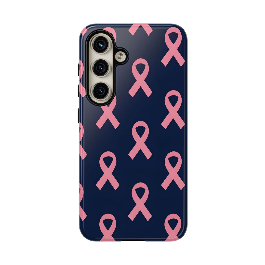 Breast Cancer Awareness Phone Case - Pink Ribbon Design - Gutsy Garb