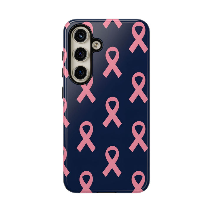 Breast Cancer Awareness Phone Case - Pink Ribbon Design - Gutsy Garb