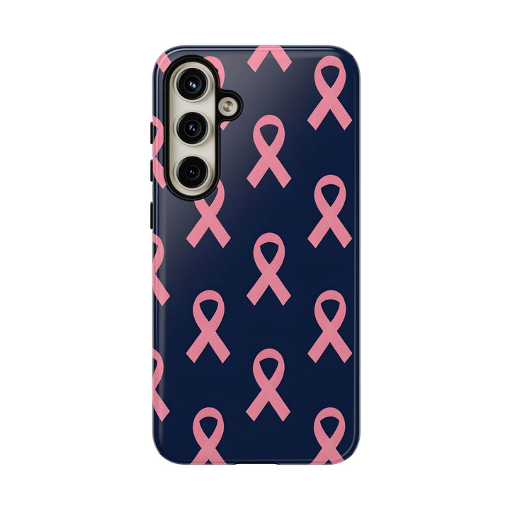 Breast Cancer Awareness Phone Case - Pink Ribbon Design - Gutsy Garb