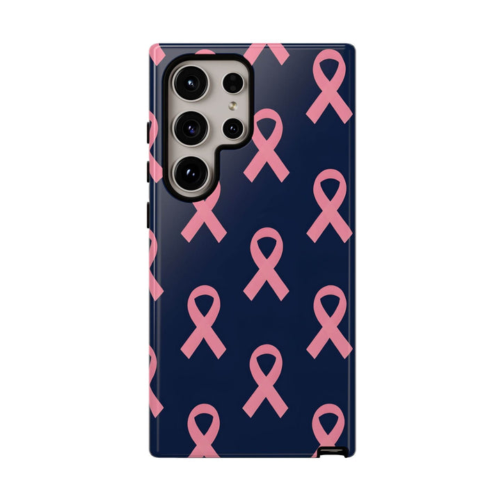 Breast Cancer Awareness Phone Case - Pink Ribbon Design - Gutsy Garb