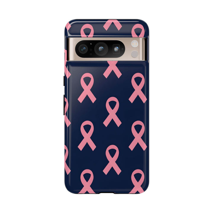 Breast Cancer Awareness Phone Case - Pink Ribbon Design - Gutsy Garb