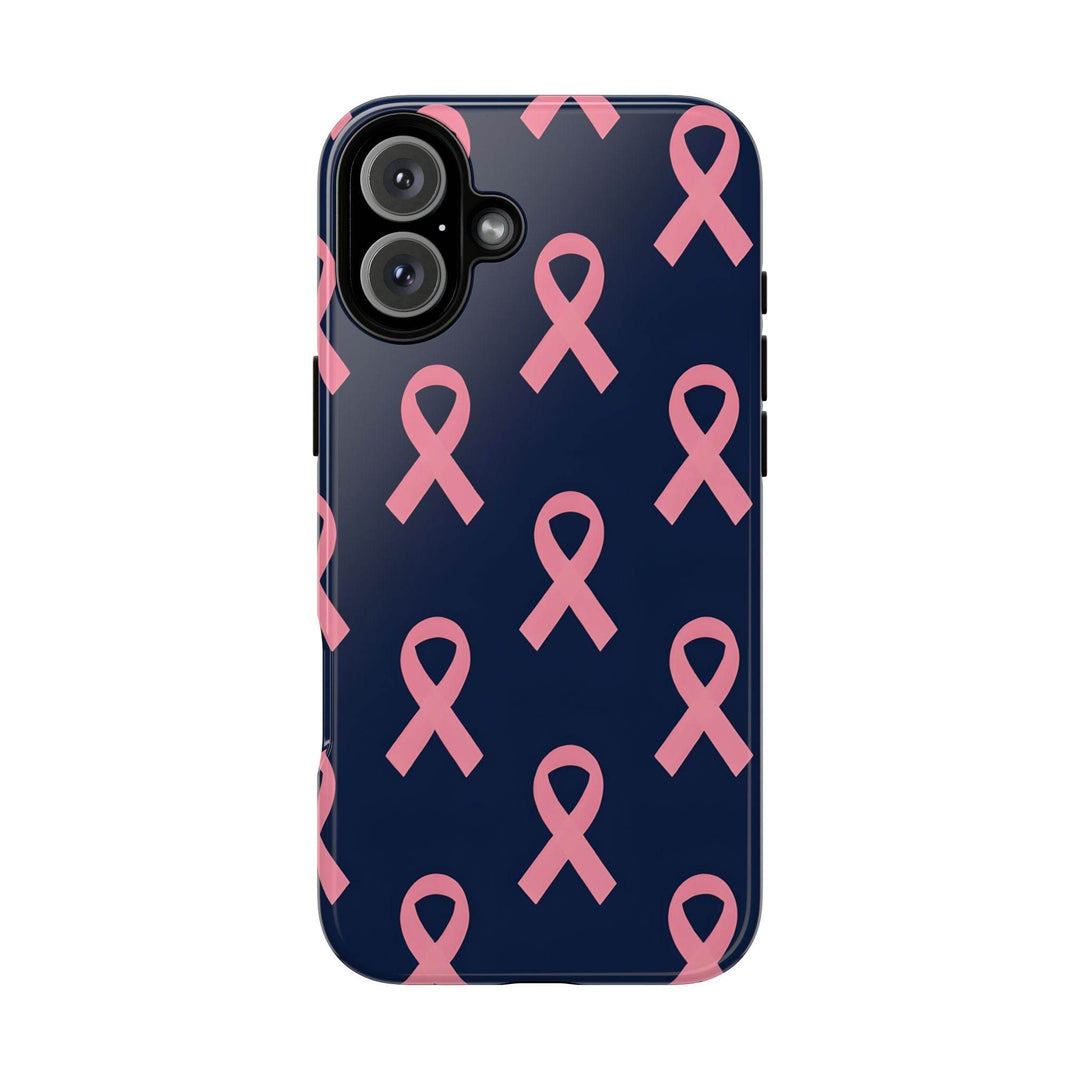Breast Cancer Awareness Phone Case - Pink Ribbon Design - Gutsy Garb