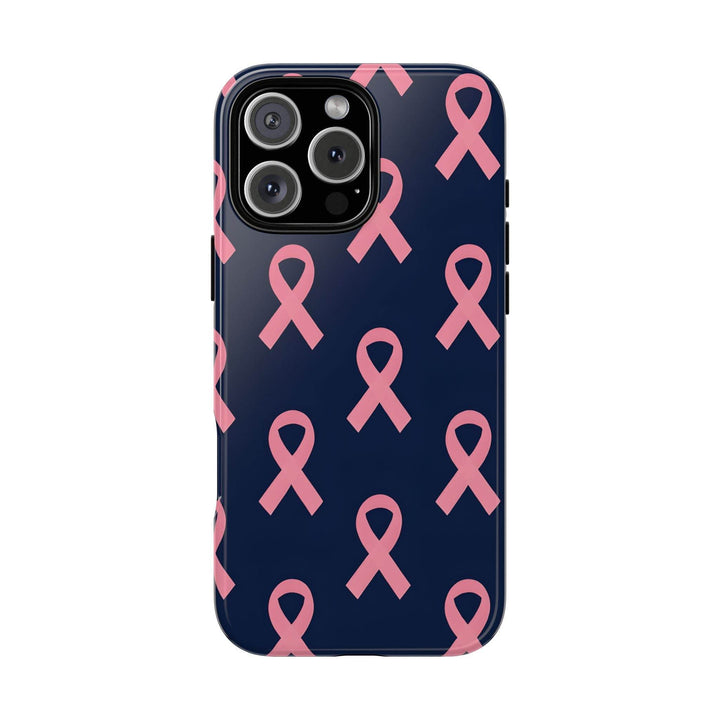 Breast Cancer Awareness Phone Case - Pink Ribbon Design - Gutsy Garb