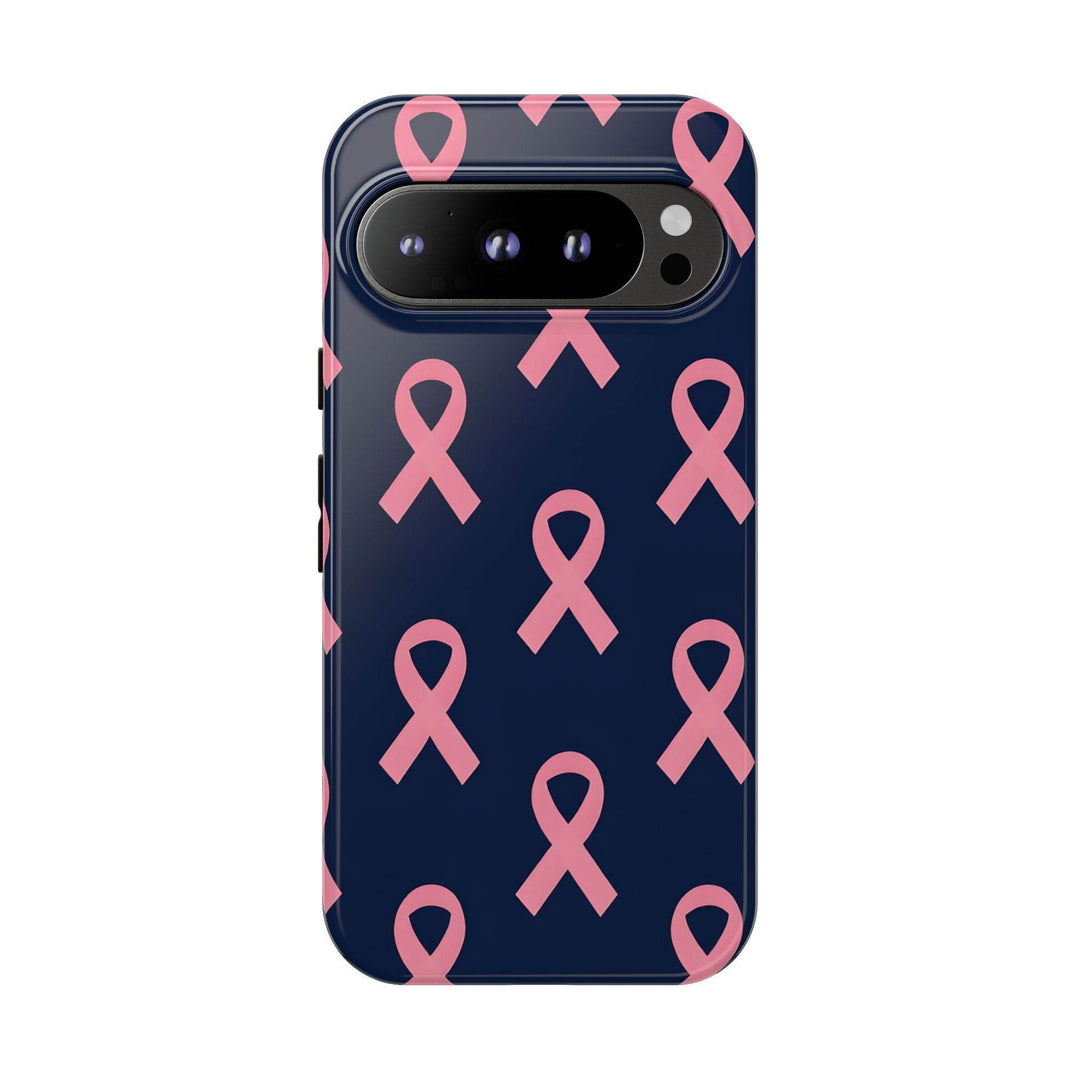Breast Cancer Awareness Phone Case - Pink Ribbon Design - Gutsy Garb