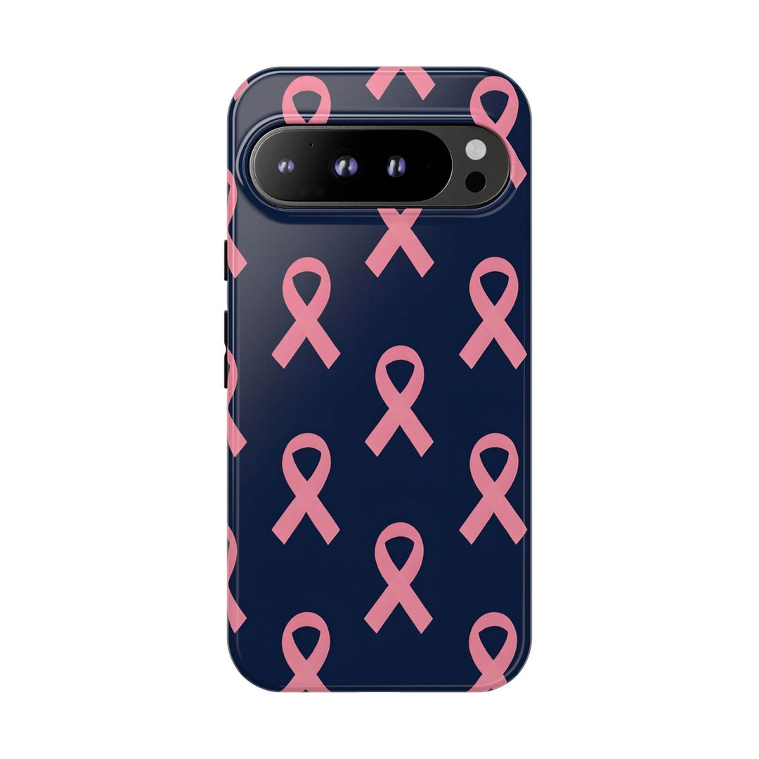 Breast Cancer Awareness Phone Case - Pink Ribbon Design - Gutsy Garb