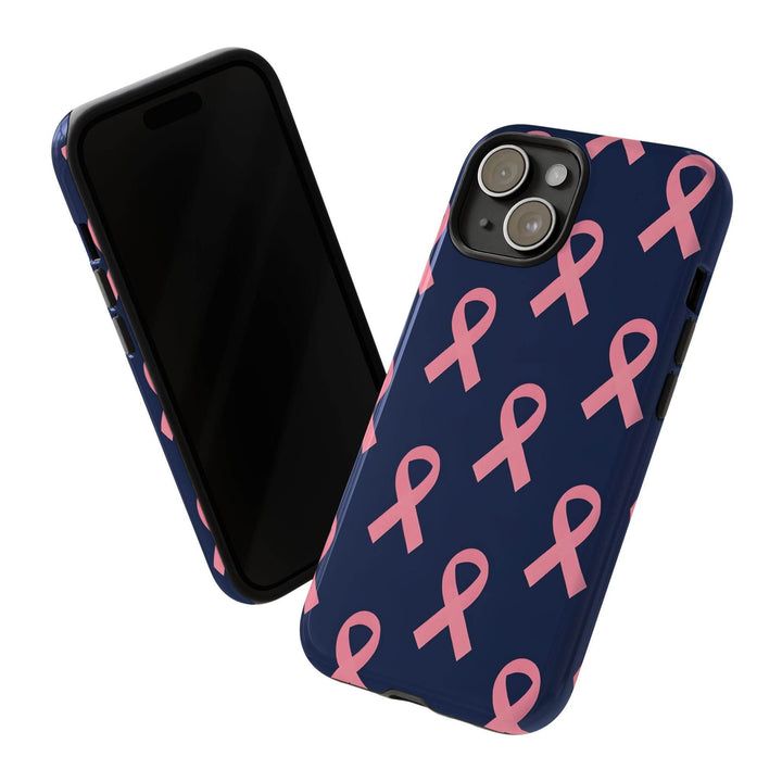 Breast Cancer Awareness Phone Case - Pink Ribbon Design - Gutsy Garb