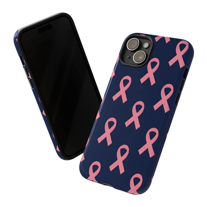 Breast Cancer Awareness Phone Case - Pink Ribbon Design - Gutsy Garb