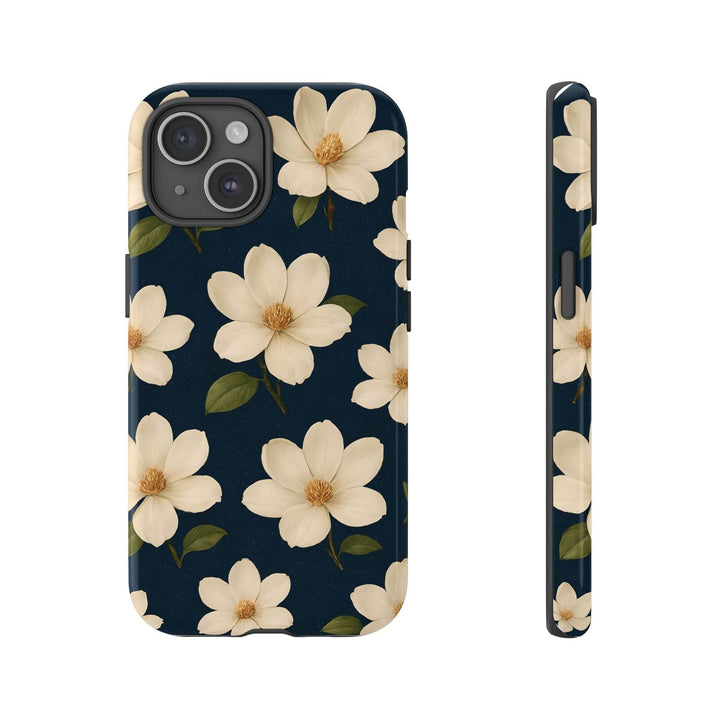 Magnolia Floral Phone Case with Durable Protection - Gutsy Garb