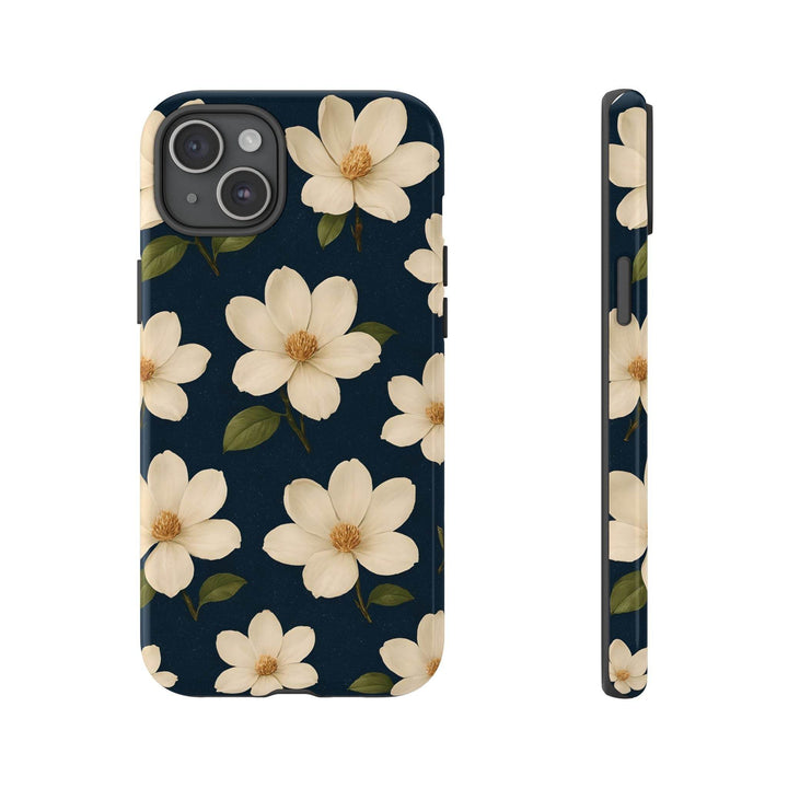 Magnolia Floral Phone Case with Durable Protection - Gutsy Garb